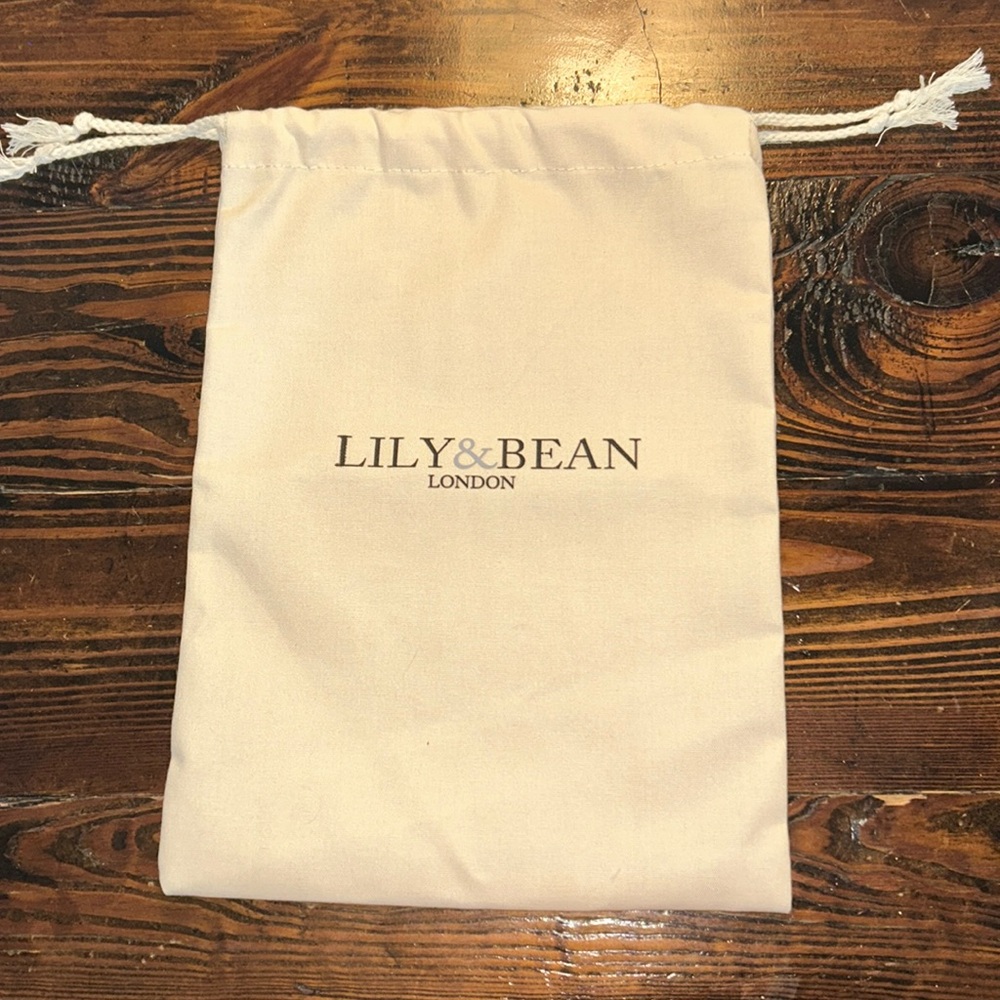 Lily & Bean London Cream Dust Bag Drawstring